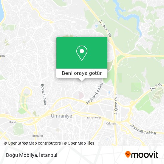 Doğu Mobilya harita