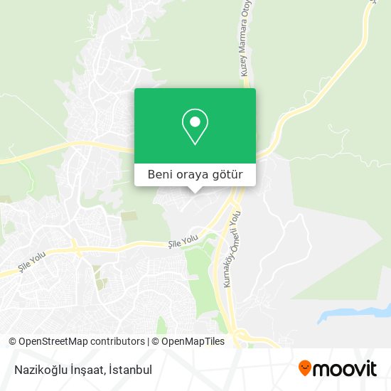 Nazikoğlu İnşaat harita