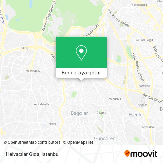 Helvacılar Gıda harita