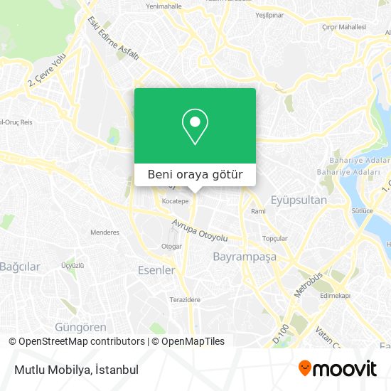 Mutlu Mobilya harita
