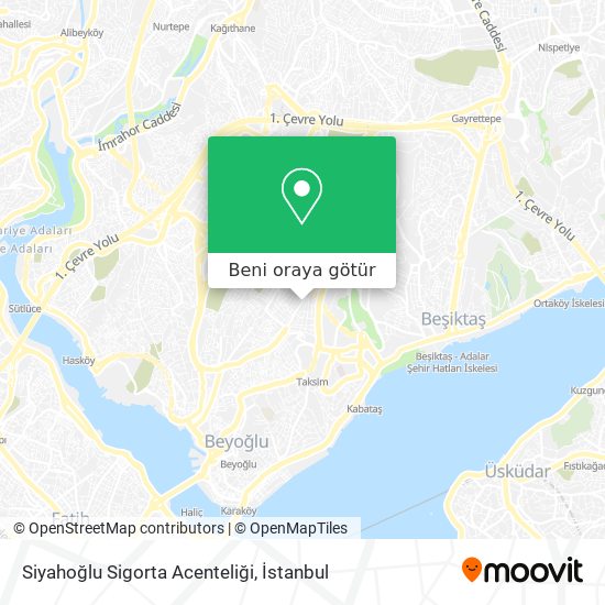 Siyahoğlu Sigorta Acenteliği harita