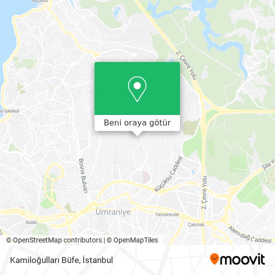 Kamiloğulları Büfe harita