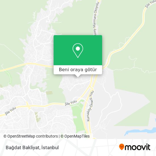 Bağdat Bakliyat harita