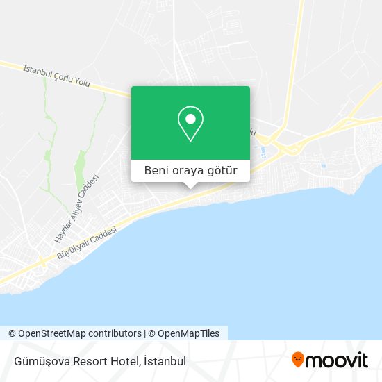 Gümüşova Resort Hotel harita