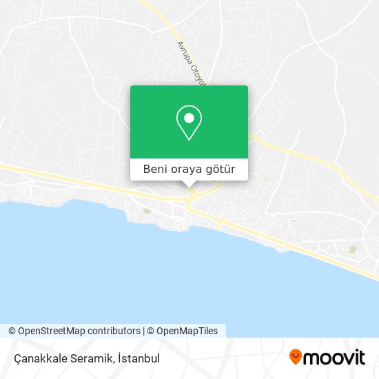 Çanakkale Seramik harita