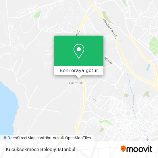 Kucukcekmece Beledıy harita