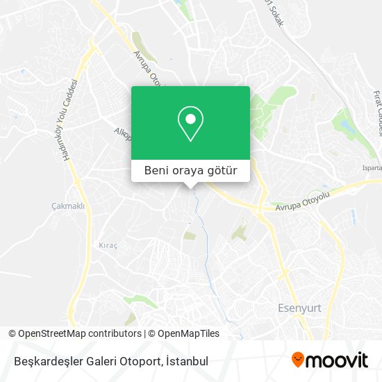 Beşkardeşler Galeri Otoport harita