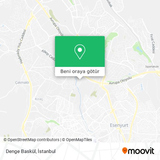 Denge Baskül harita