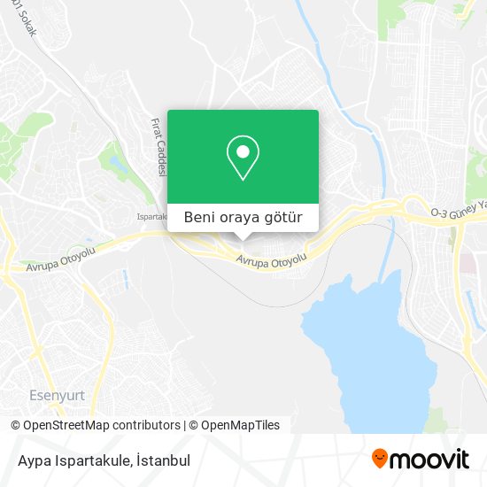 Aypa Ispartakule harita