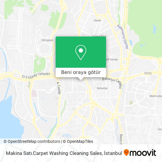 Makina Satı.Carpet Washing Cleaning Sales harita