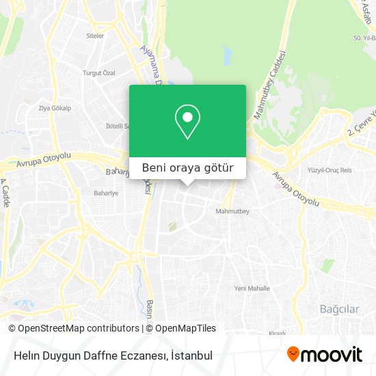 Helın Duygun Daffne Eczanesı harita