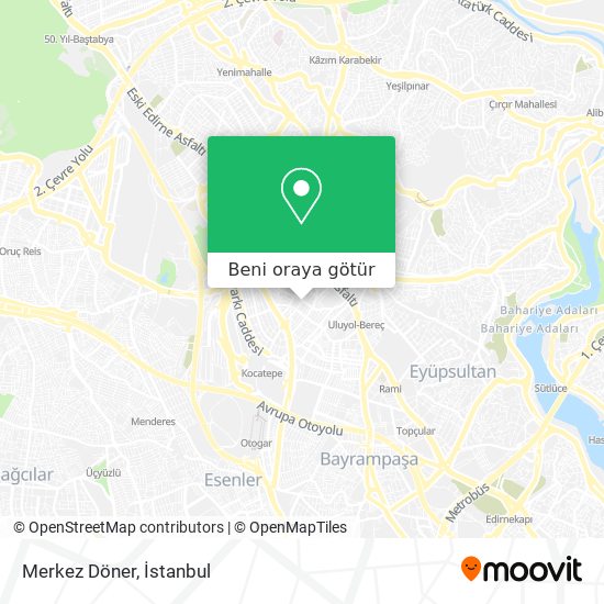Merkez Döner harita