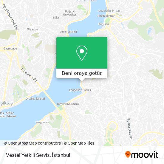 Vestel Yetkili Servis harita