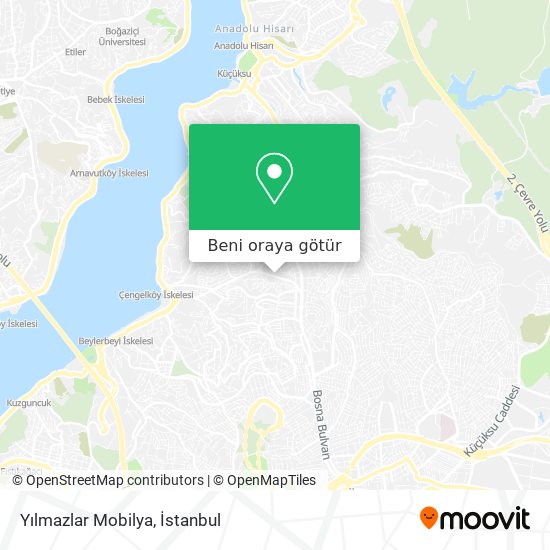 Yılmazlar Mobilya harita