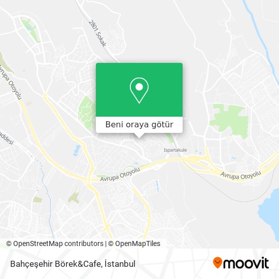 Bahçeşehir Börek&Cafe harita