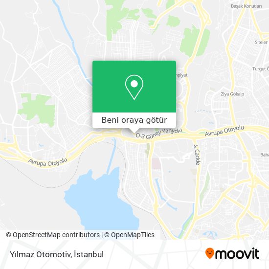 Yılmaz Otomotiv harita