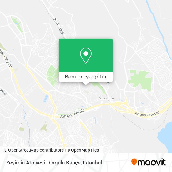 Yeşimin Atölyesi - Örgülü Bahçe harita