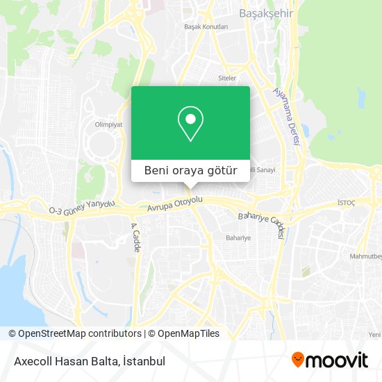 Axecoll Hasan Balta harita