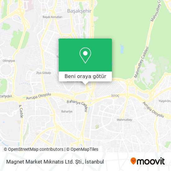 Magnet Market Mıknatıs Ltd. Şti. harita