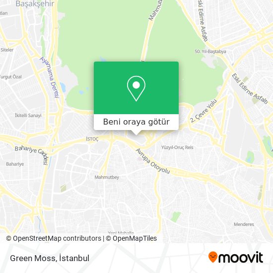 Green Moss harita