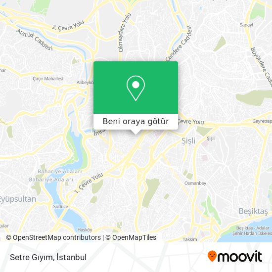 Setre Gıyım harita