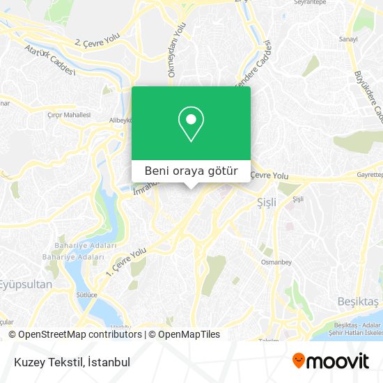 Kuzey Tekstil harita