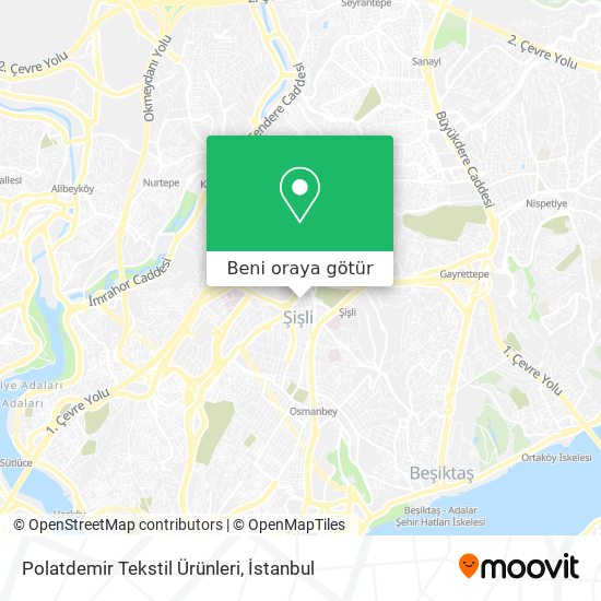 Polatdemir Tekstil Ürünleri harita