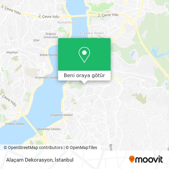 Alaçam Dekorasyon harita