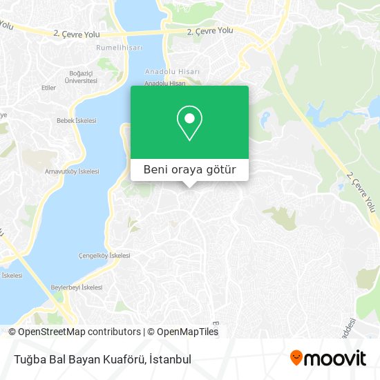 Tuğba Bal Bayan Kuaförü harita