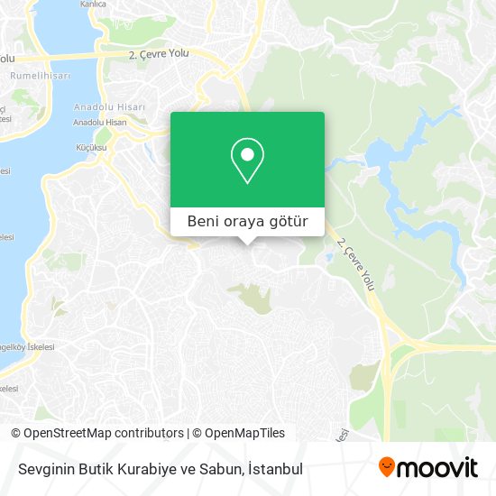 Sevginin Butik Kurabiye ve Sabun harita