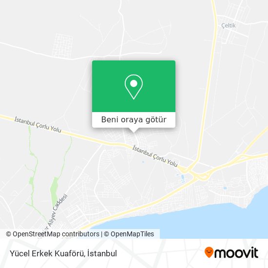 Yücel Erkek Kuaförü harita
