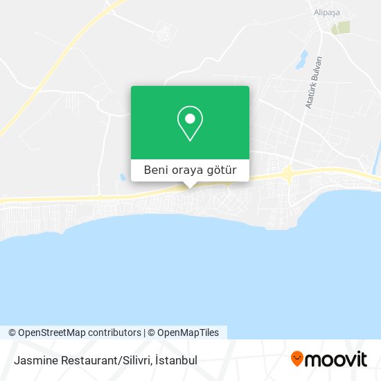 Jasmine Restaurant/Silivri harita