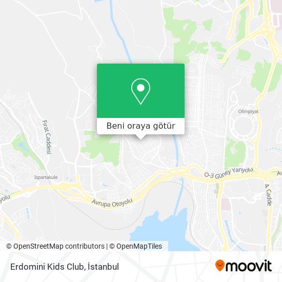 Erdomini Kids Club harita