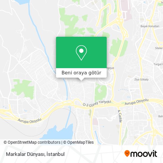 Markalar Dünyası harita