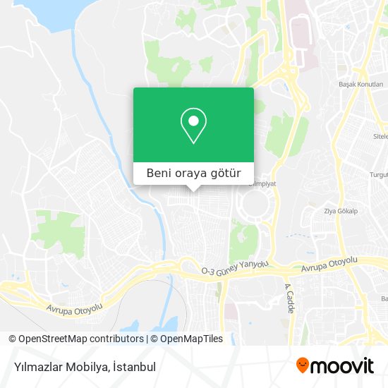 Yılmazlar Mobilya harita