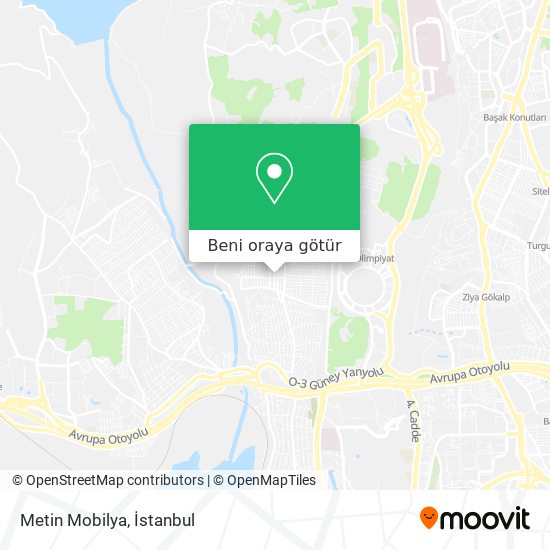 Metin Mobilya harita