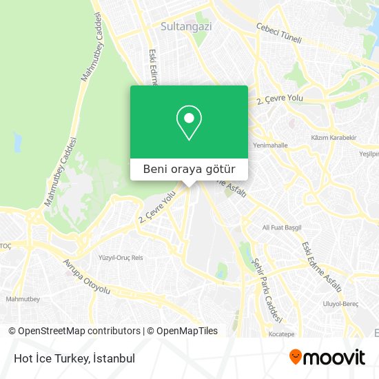 Hot İce Turkey harita