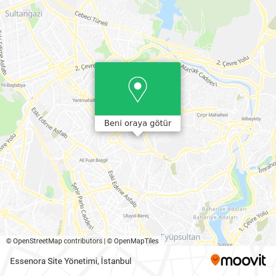 Essenora Site Yönetimi harita