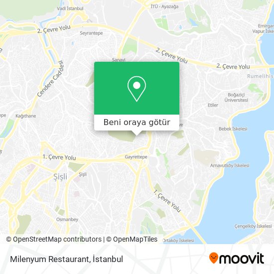 Milenyum Restaurant harita