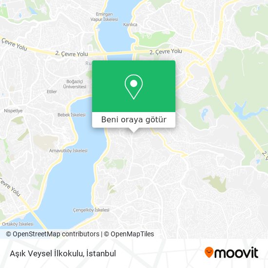 Aşık Veysel İlkokulu harita