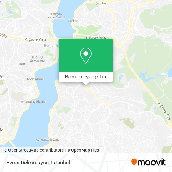 Evren Dekorasyon harita