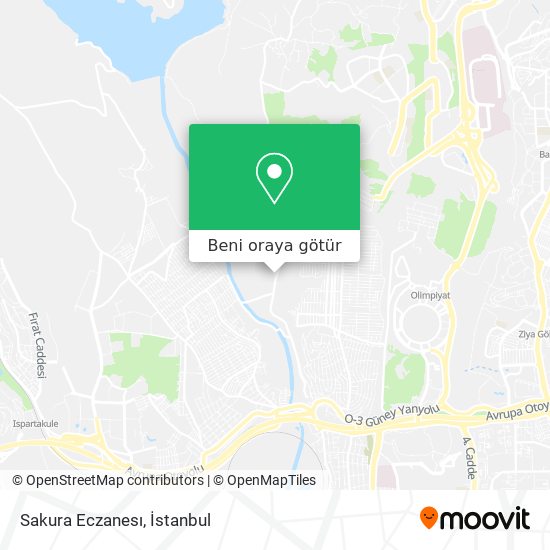 Sakura Eczanesı harita