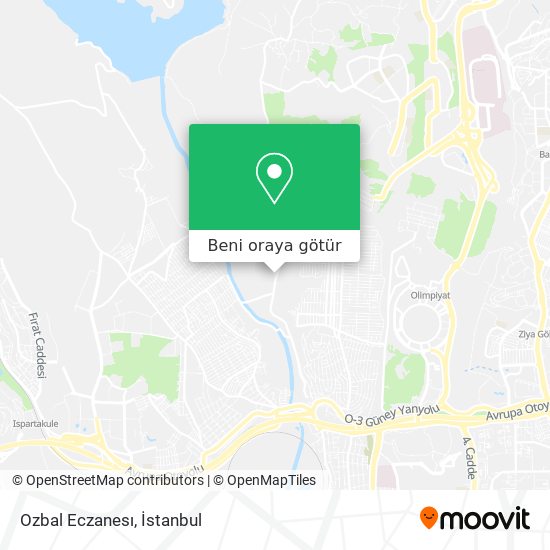 Ozbal Eczanesı harita
