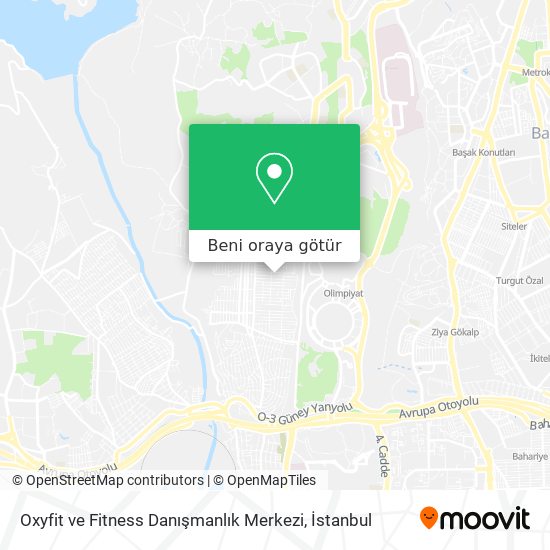 Oxyfit ve Fitness Danışmanlık Merkezi harita