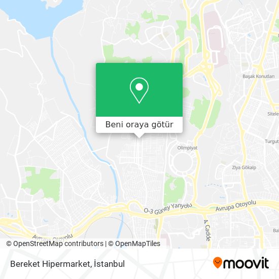 Bereket Hipermarket harita