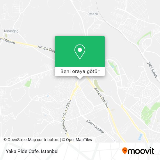 Yaka Pide Cafe harita