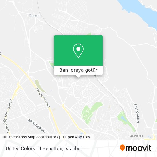 United Colors Of Benetton harita