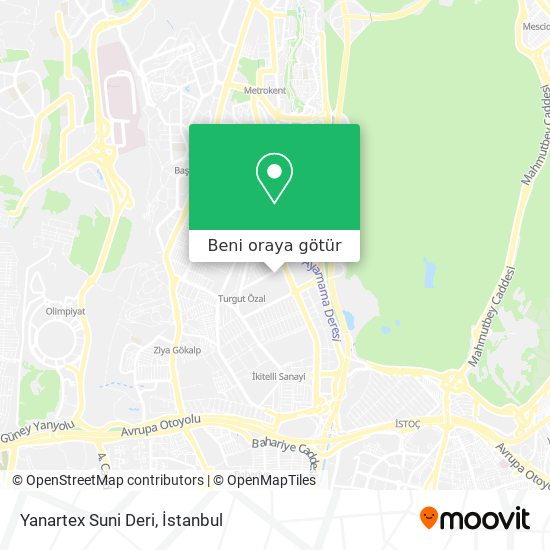 Yanartex Suni Deri harita