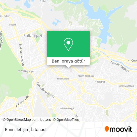 Emin İletişim harita