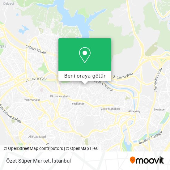 Özet Süper Market harita